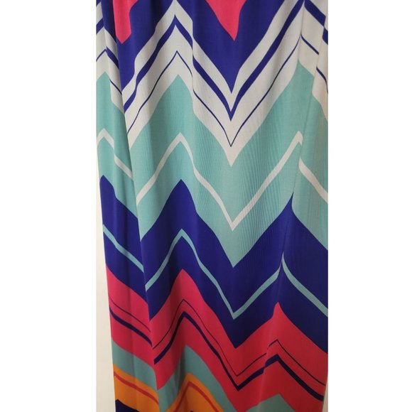 Blue Caribbean Swim Cover Dress - Picture 4 of 5